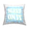 Stupell Industries Sleep On It Wavy Retro Phrase Cloud Text Throw Pillow, 18" x 18"